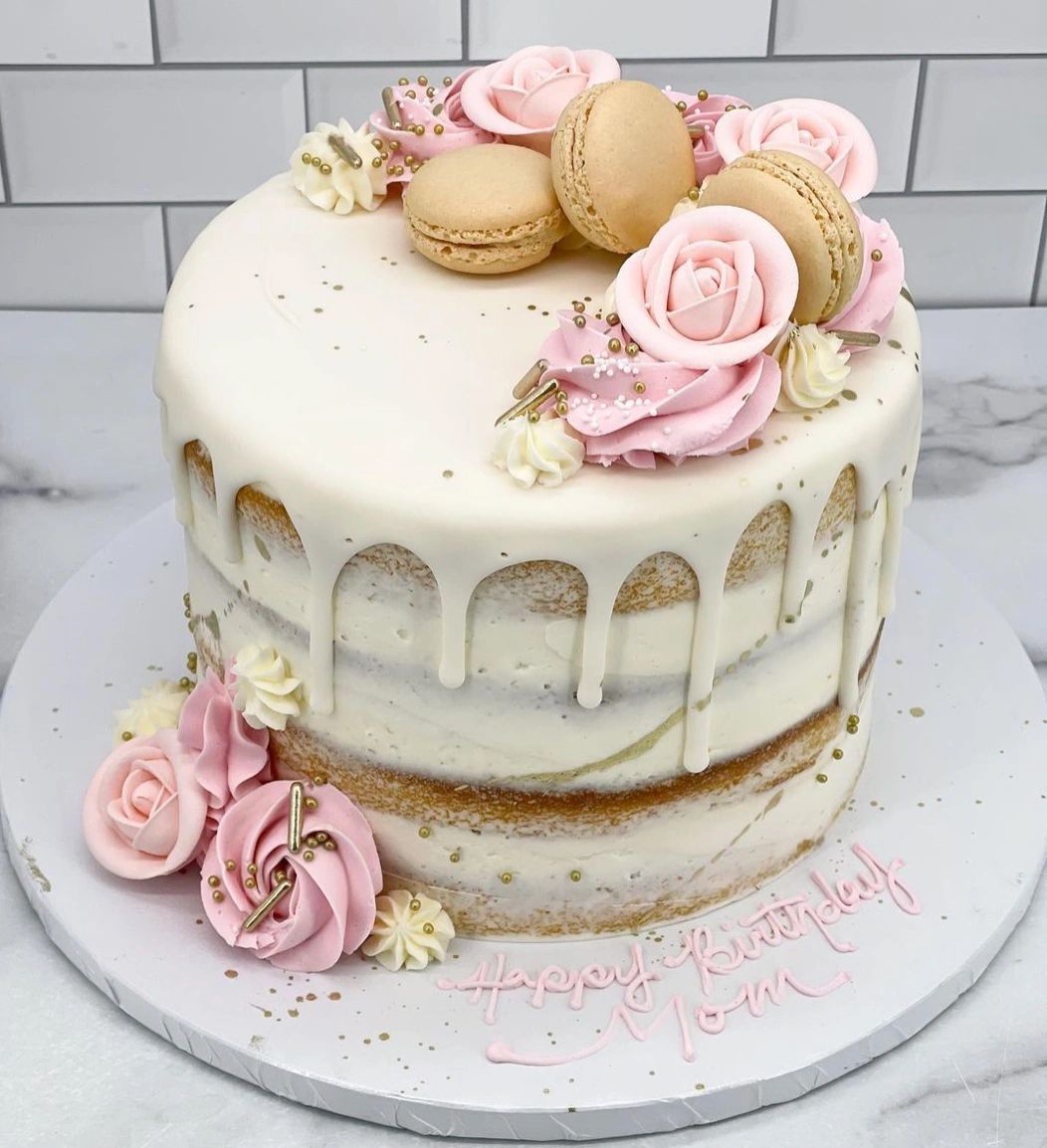 Alfonso's Pastry Shoppe Naked Drip Cake